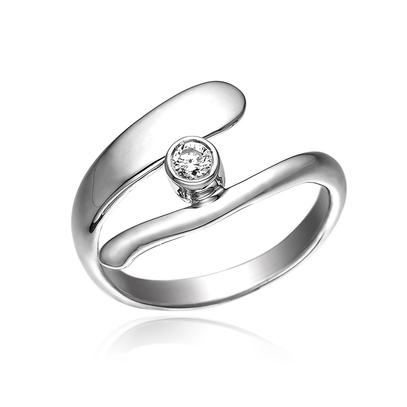 Ring I Blank Sølv - 61