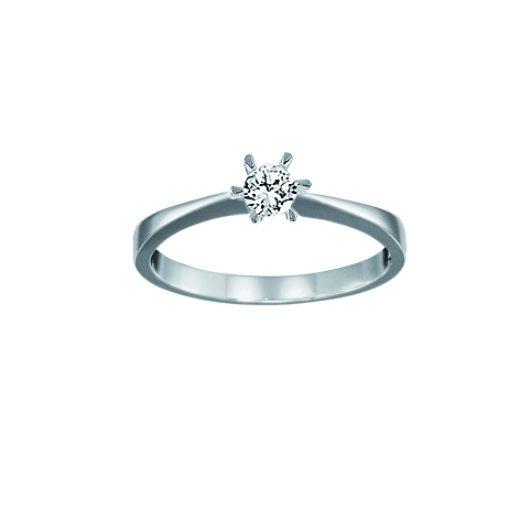 Cheri Ring 025 Ct I 14 Karat Hvidguld Fra Aagaard
