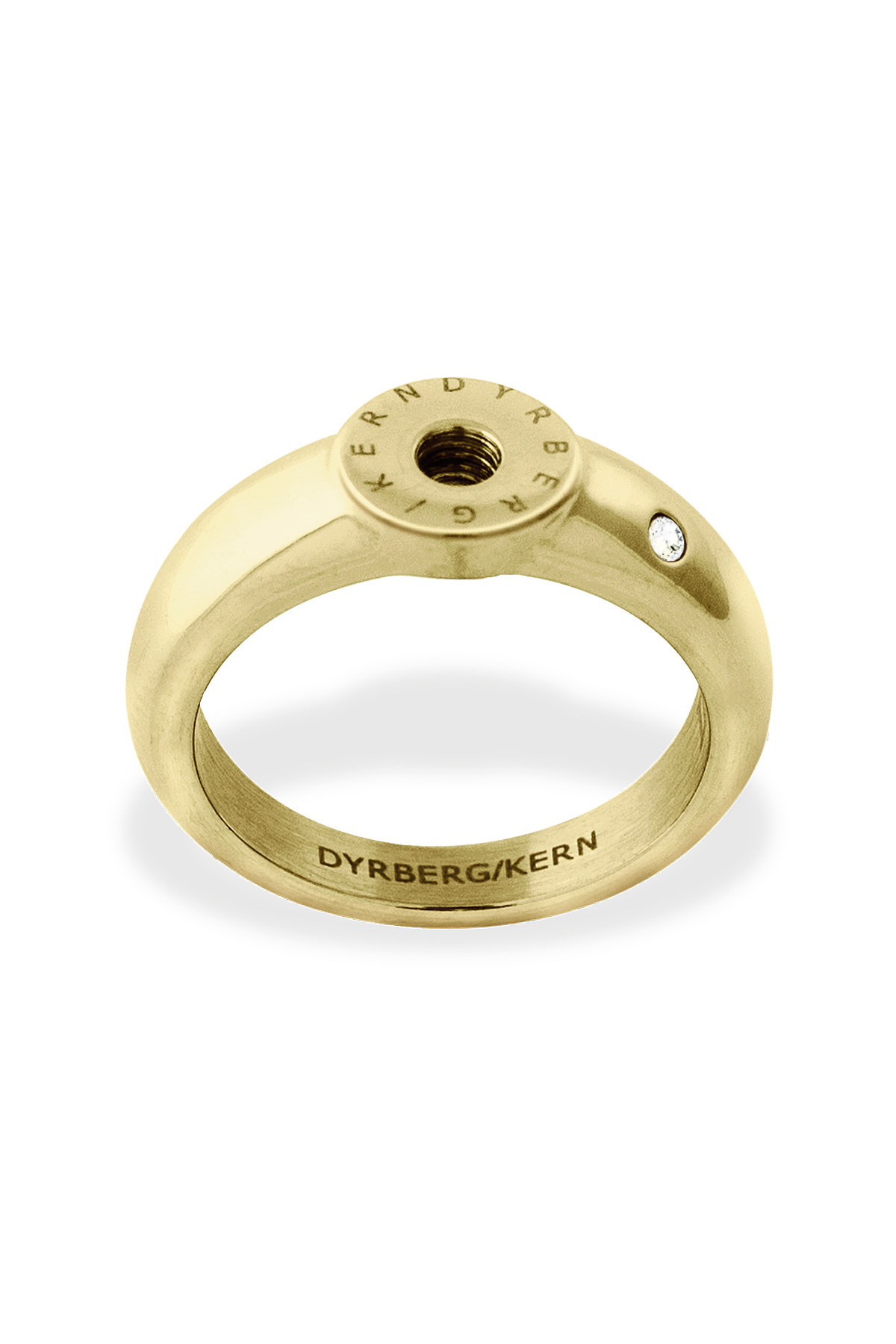 Dyrberg/Kern Guld Ring til Dame, Størrelse III 57