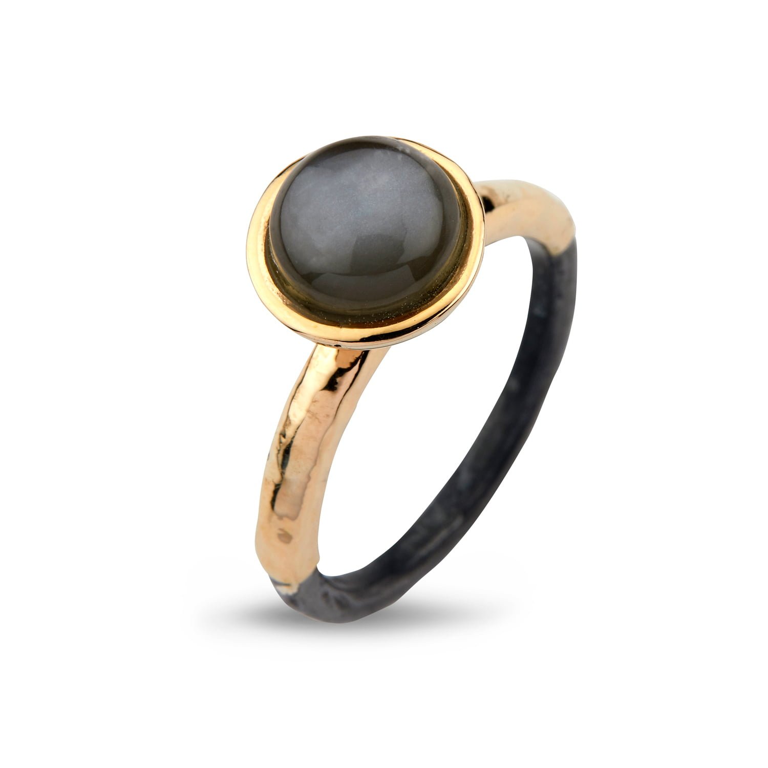 Ring Victoria Rose Grå Måne Cab - 52