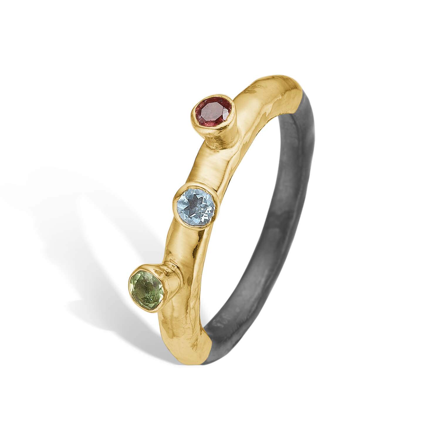 Ring Sarah 3-stone - 52