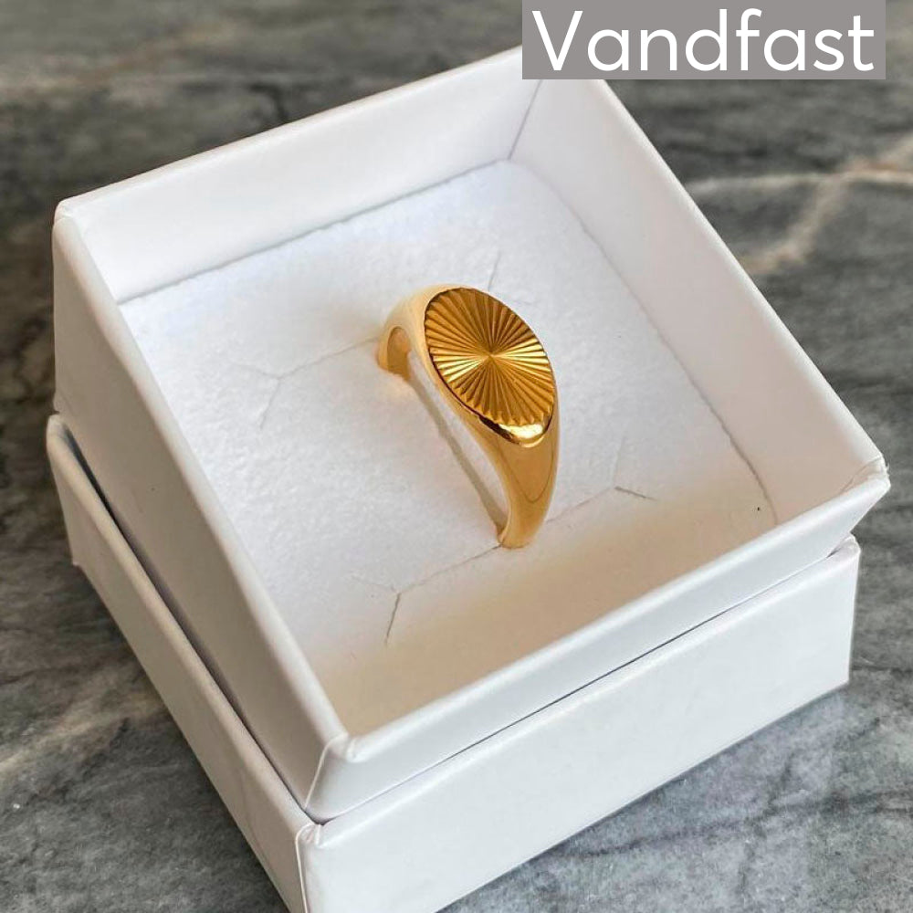 Annebrauner Oval Sun Ring - 52